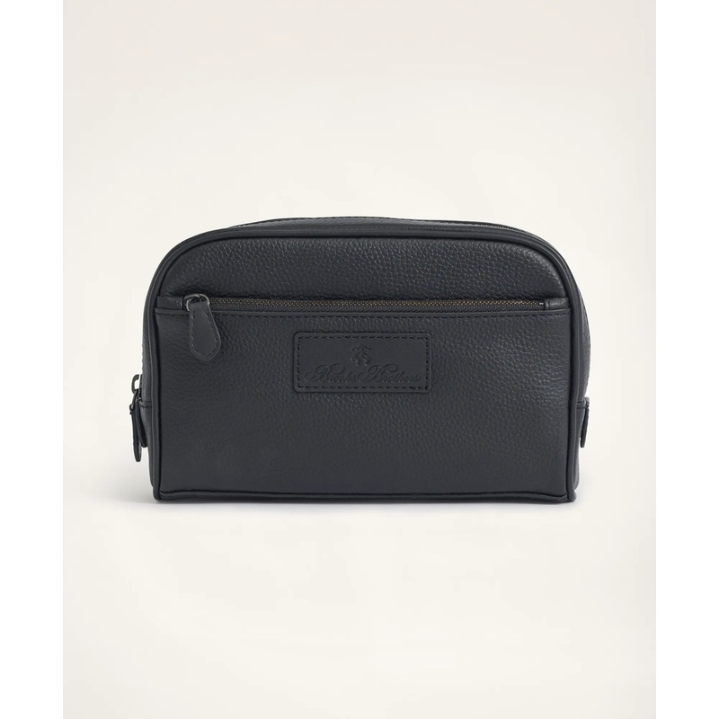 Pebbled Leather Dopp Kit