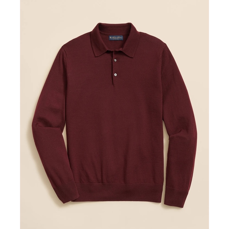 Ultimate Merino Wool Polo Sweater