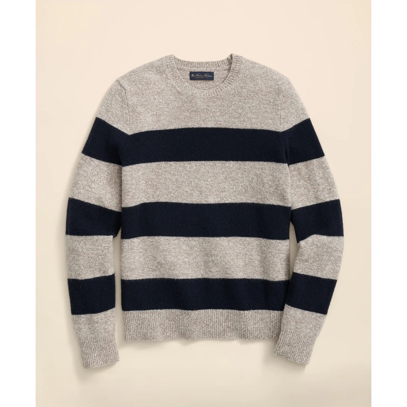 Wool Ragg Stripe Sweater
