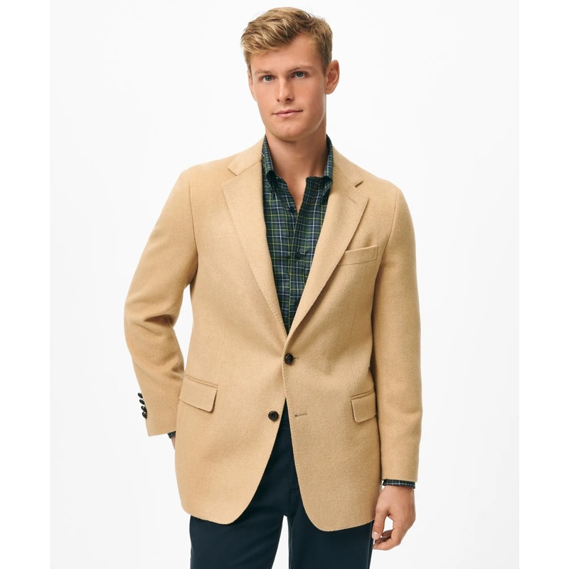 Classic Fit Camel Hair Twill 1818 Sport Coat