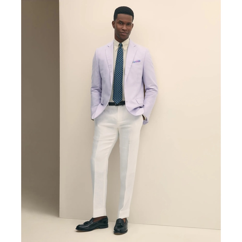 Classic Fit Cotton Oxford Sport Coat