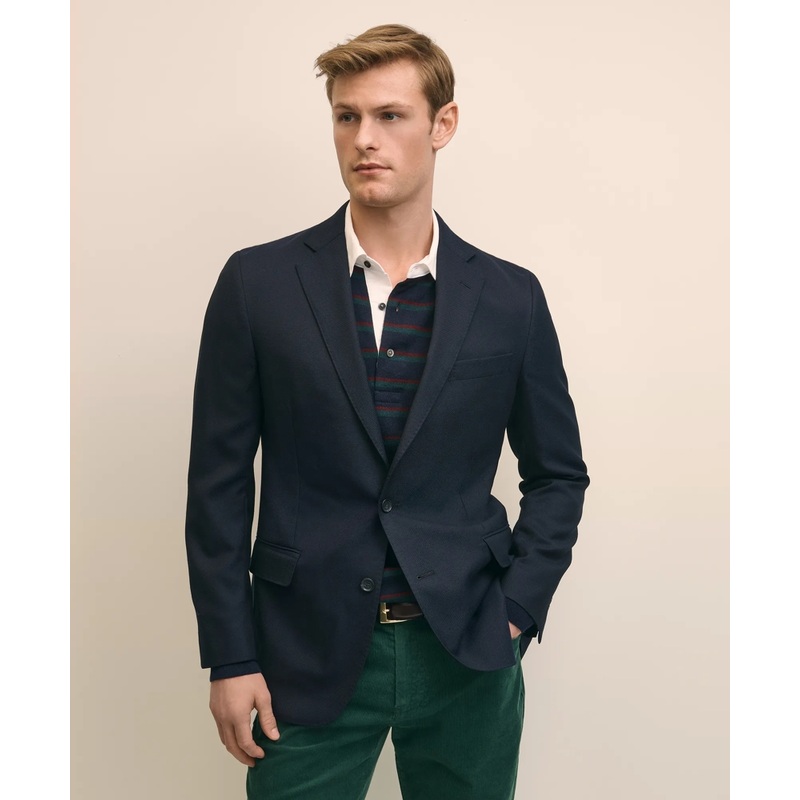 Classic Fit Wool Hopsack Sport Coat