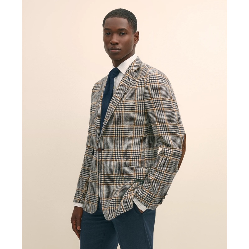 Classic Fit Wool Tweed Multicheck 1818 Sport Coat