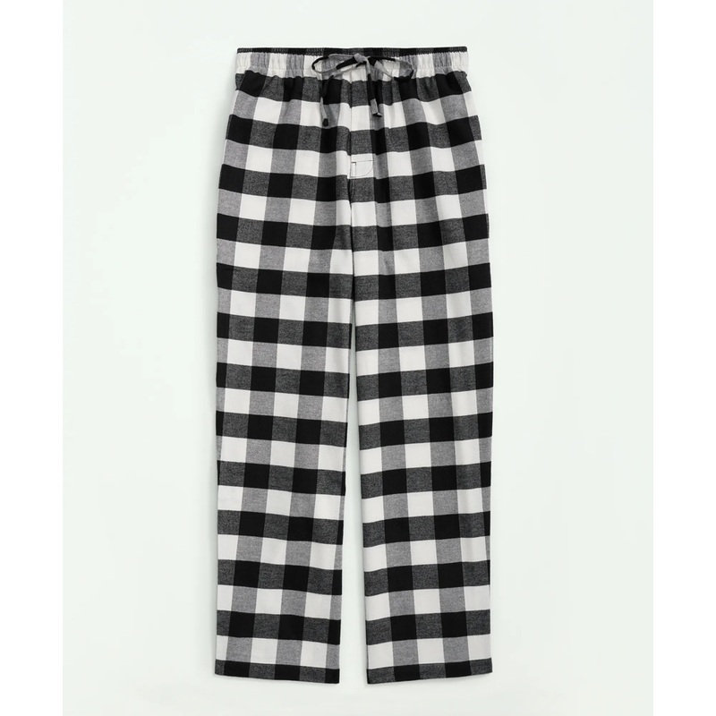 Cotton Flannel Buffalo Plaid Lounge Pants
