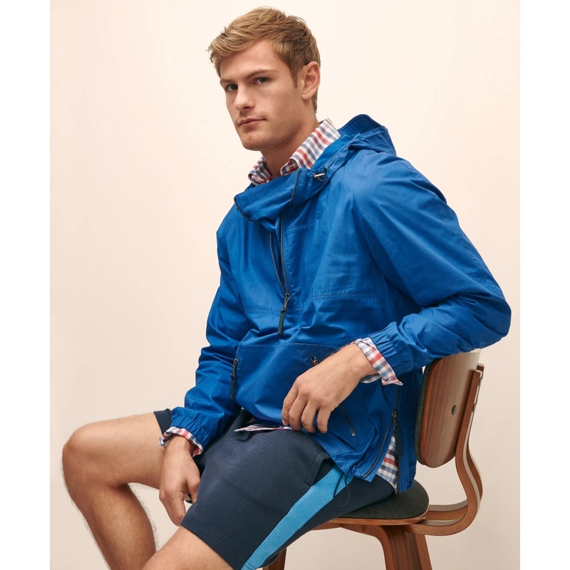 Cotton Hooded Popover