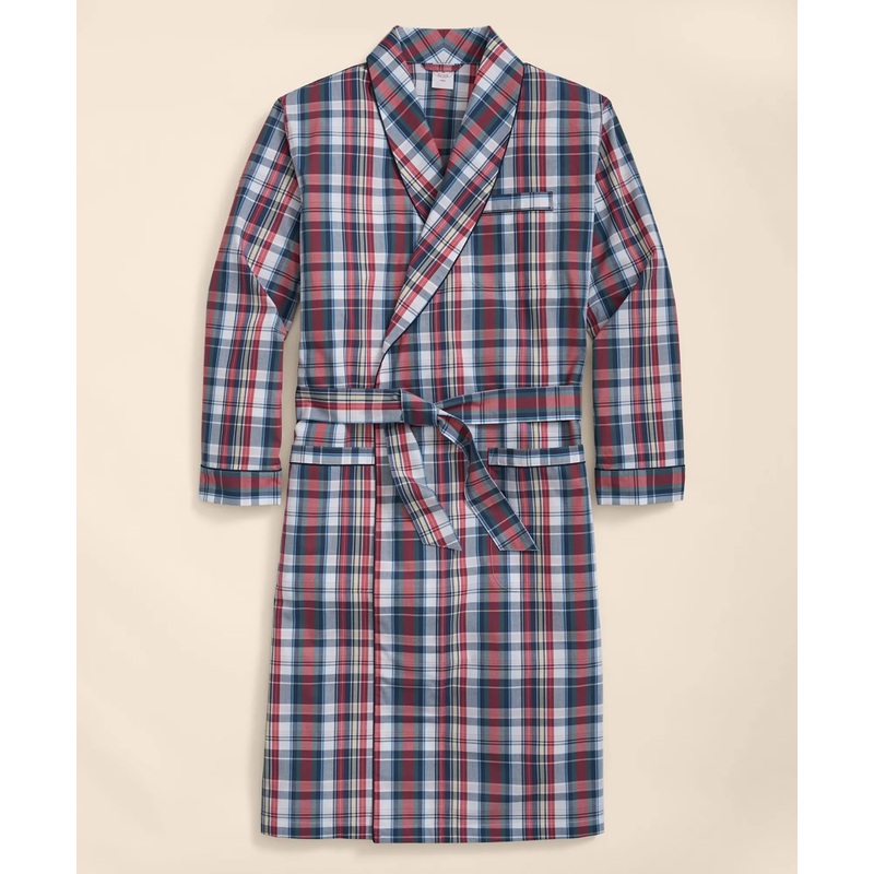 Cotton Madras Robe