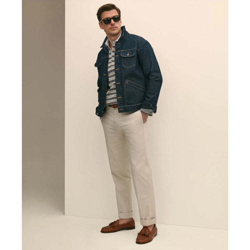 Dark Rinse Denim Trucker Jacket