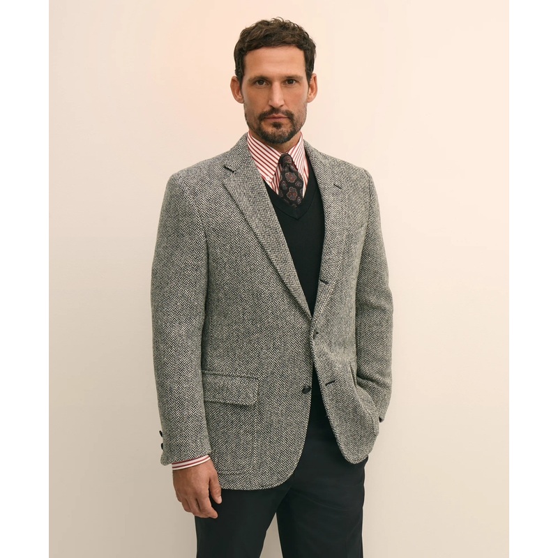 No. 1 Sack Sport Coat in Harris Tweed