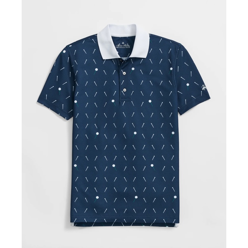 Performance Series Golf Print Polo Shirt