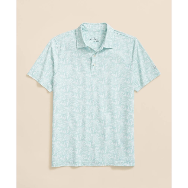 Performance Series Hawaiian Print Polo Shirt