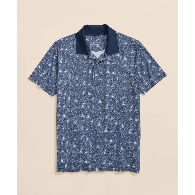 Performance Series Leaf Print Polo Shirt