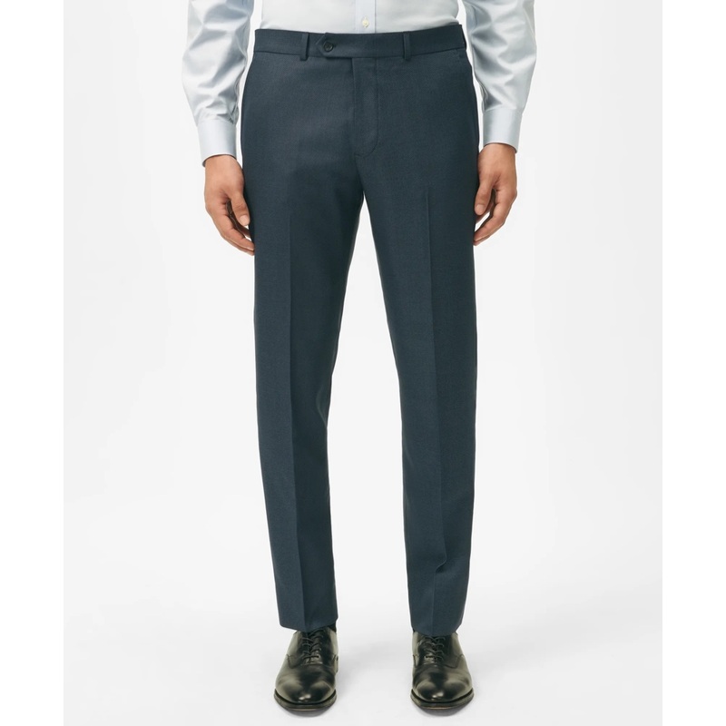 Brooks Brothers Explorer Collection Slim Fit Wool Nailhead Suit Pants