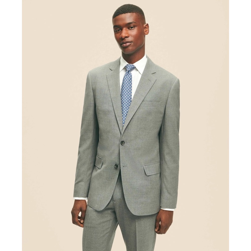 Brooks Brothers Explorer Collection Slim Fit Wool Suit Jacket