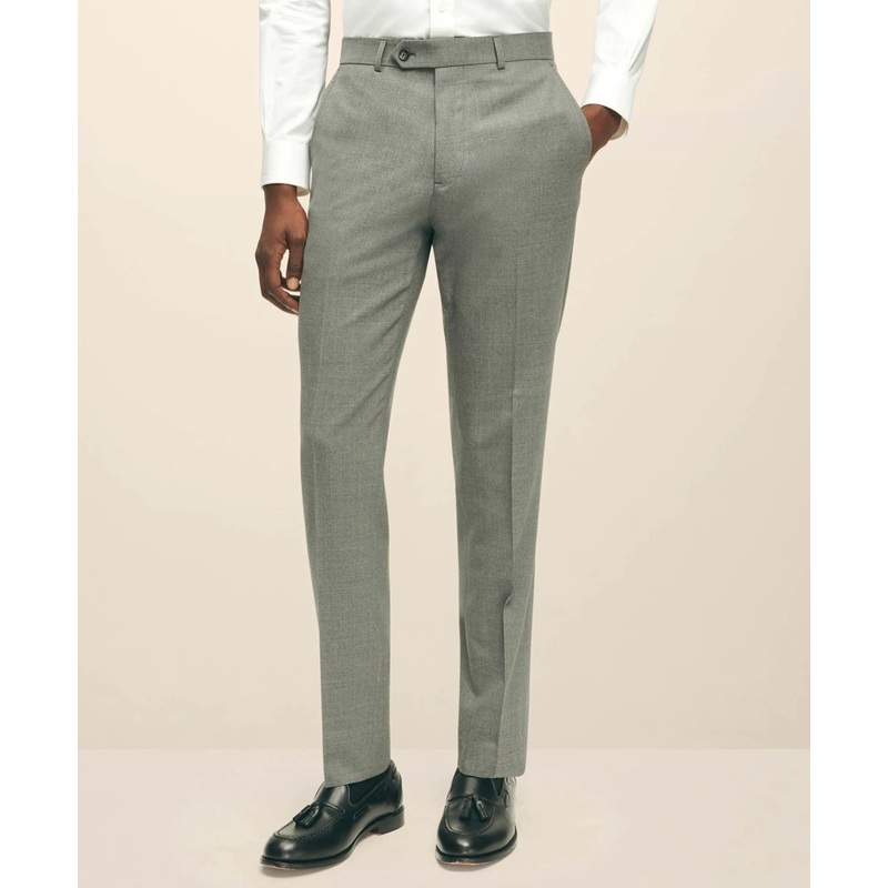 Brooks Brothers Explorer Collection Slim Fit Wool Suit Pants