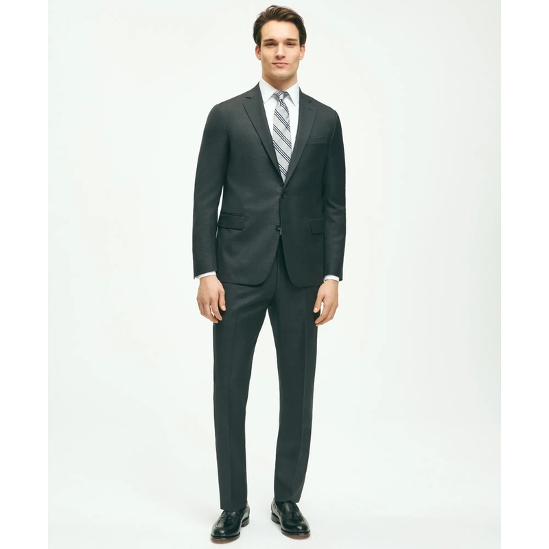Classic Fit Wool Tic 1818 Suit