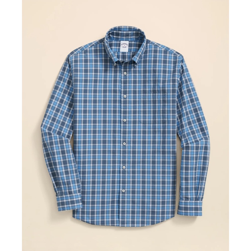 Friday Shirt, Poplin Outline Check