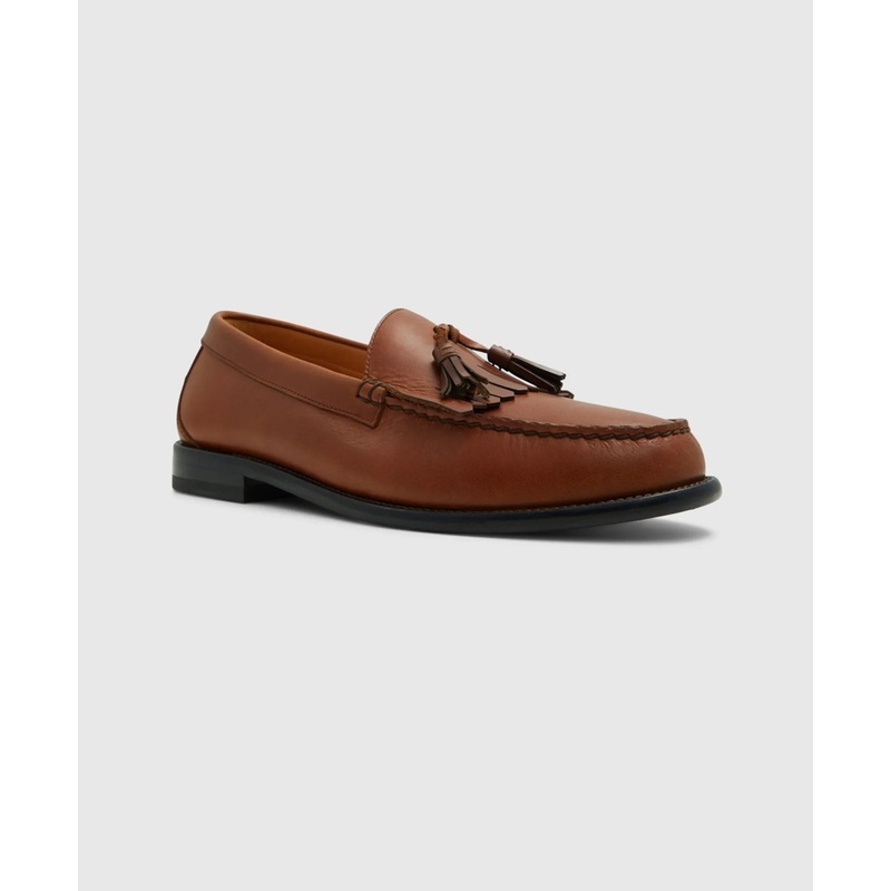 Leather Tassel Loafers