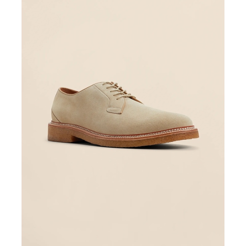 Suede Blucher Dress Shoes