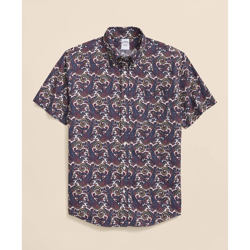 Friday Shirt, Poplin Paisley