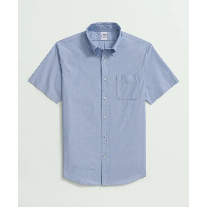 Friday Shirt, Short-Sleeve Poplin  End on End