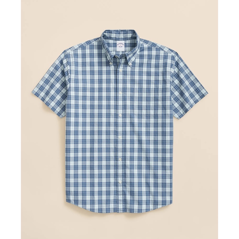 Friday Shirt, Short-Sleeve Poplin Tartan