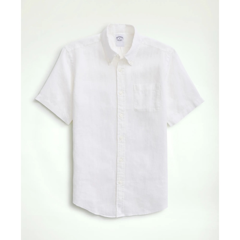 Irish Linen Short-Sleeve Sport Shirt