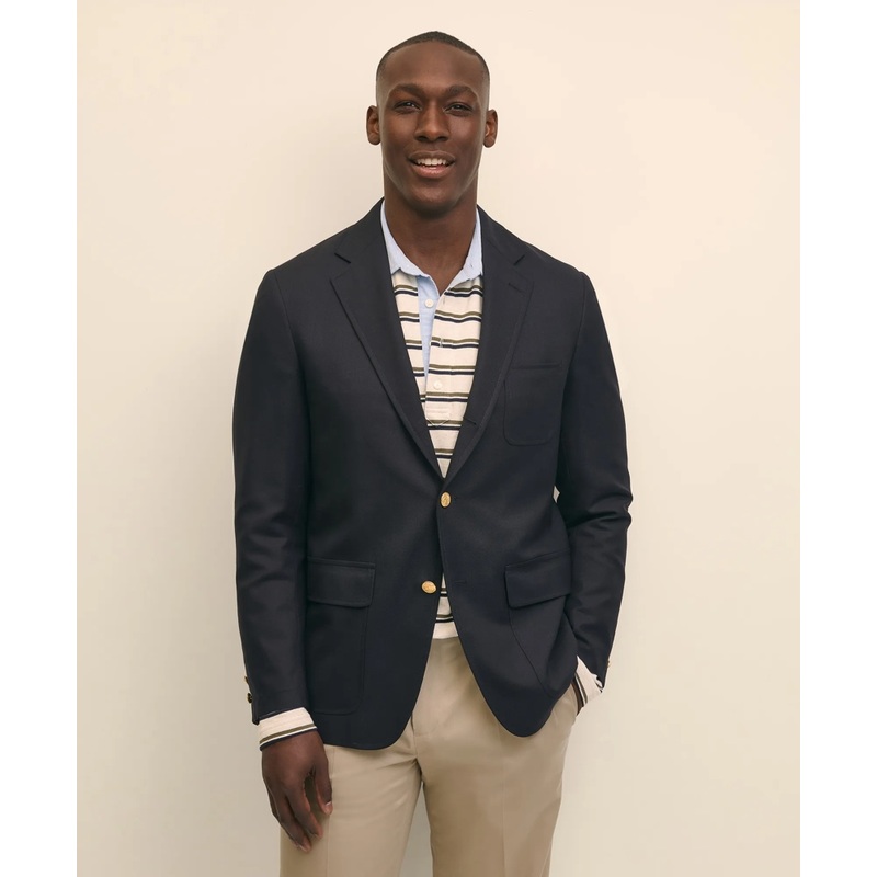 1818 No. 1 Sack Blazer in Dobby Wool