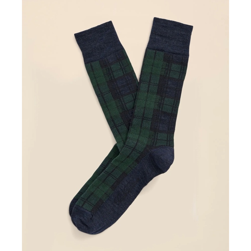 Black Watch Tartan Crew Socks