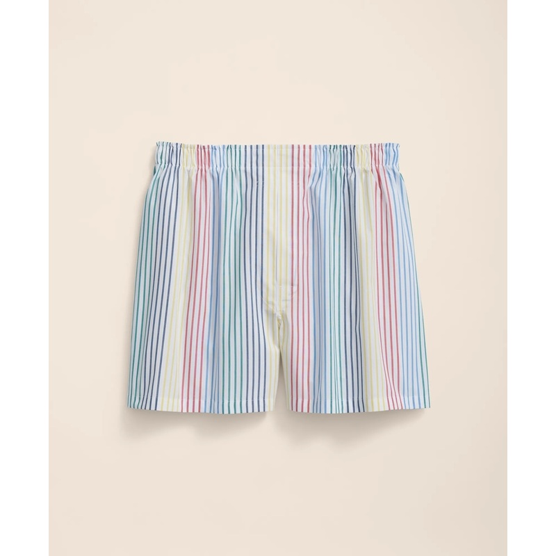 Cotton Broadcloth Archive Stripe Boxers