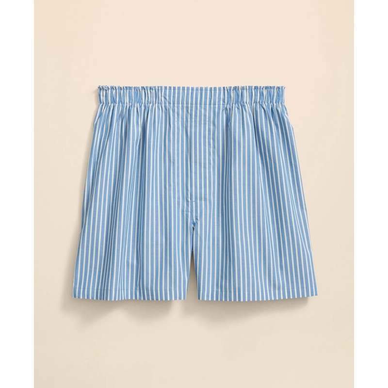 Cotton Broadcloth Bengal Striped Boxers