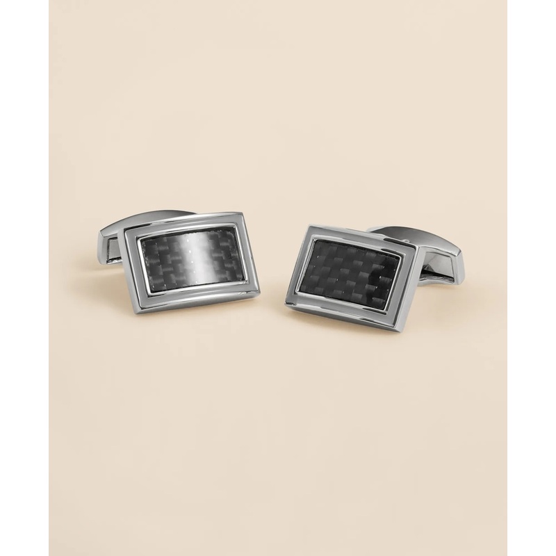 Enamel Rectangle Cufflinks