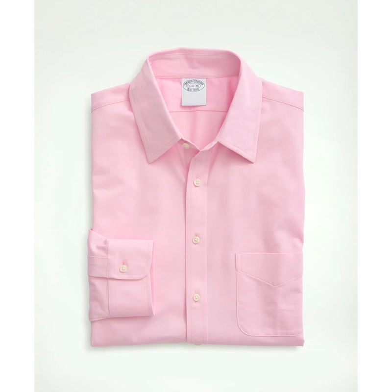 Japanese Knit Dress Shirt, Slim Fit