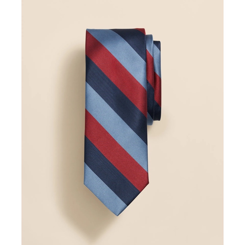 Silk Bold Striped Tie