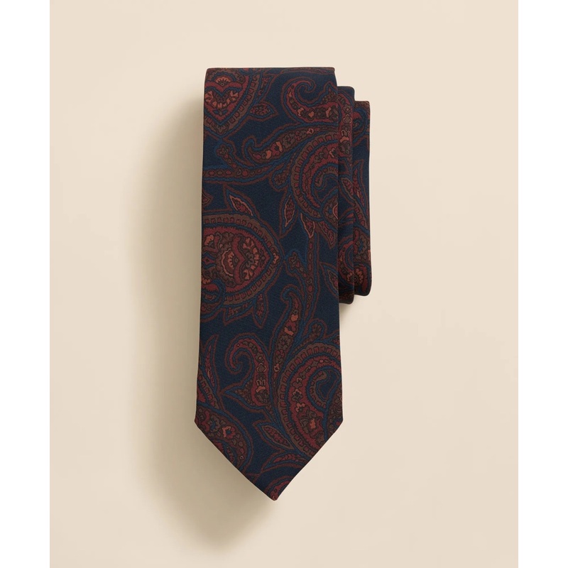 Silk Large Paisley Tie