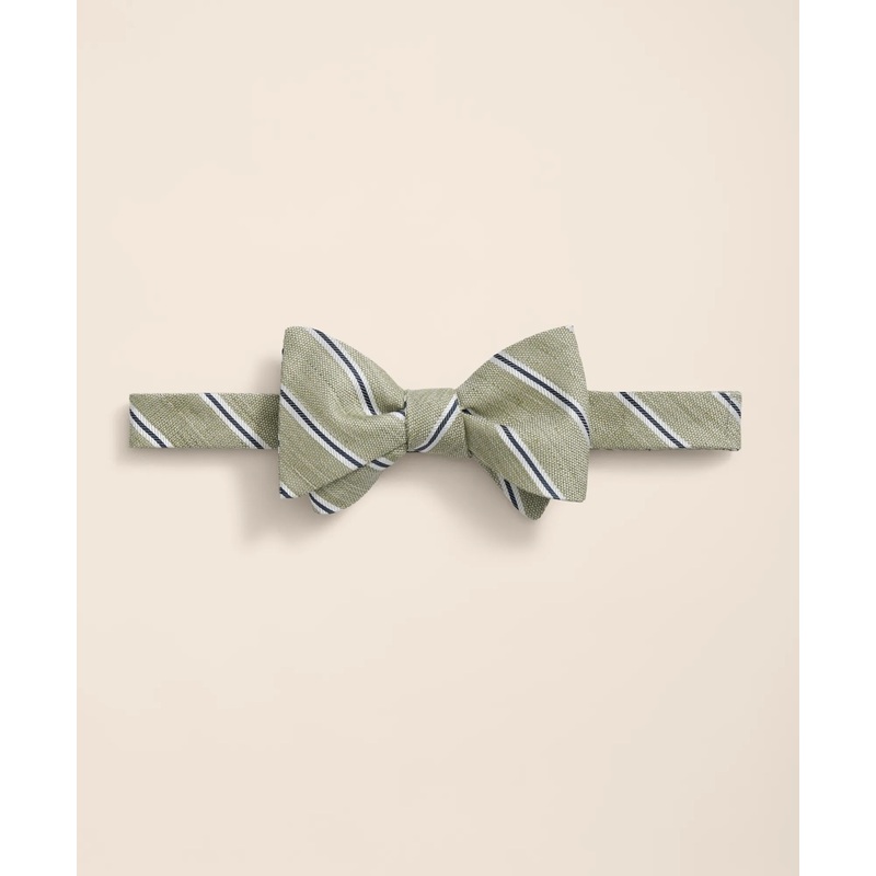 Silk-Linen-Cotton Bow Tie