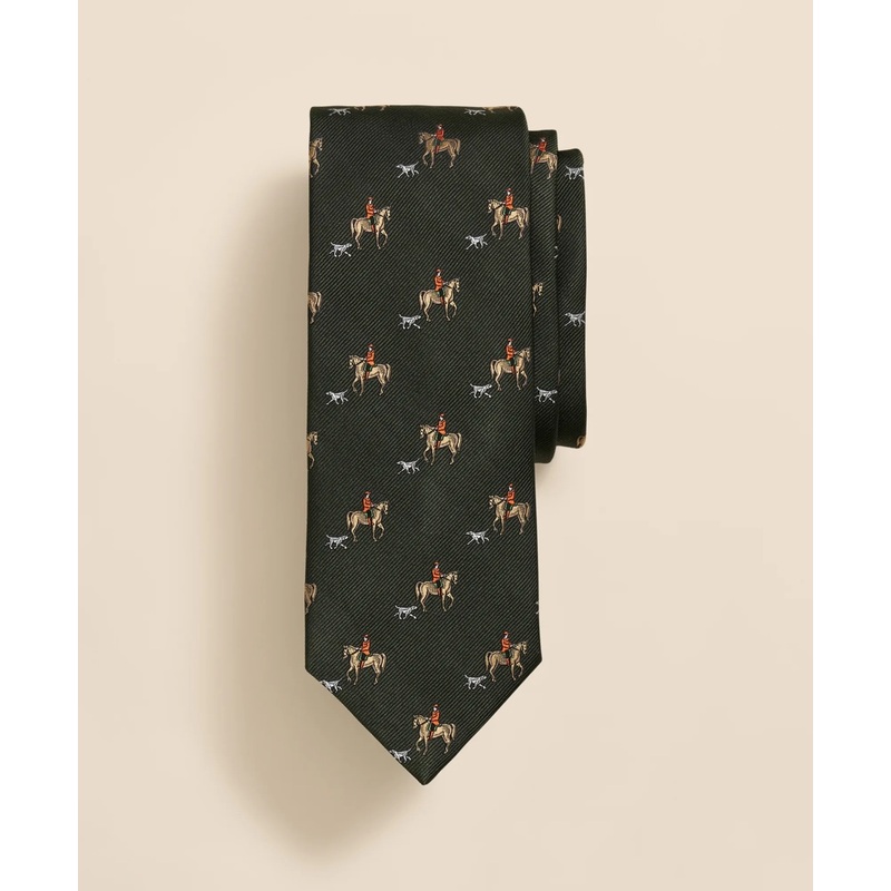 Silk Rider & Hound Tie