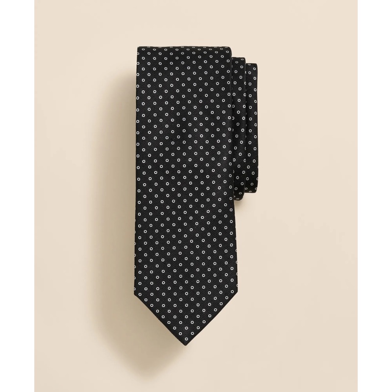 Silk Spaced Circle Tie