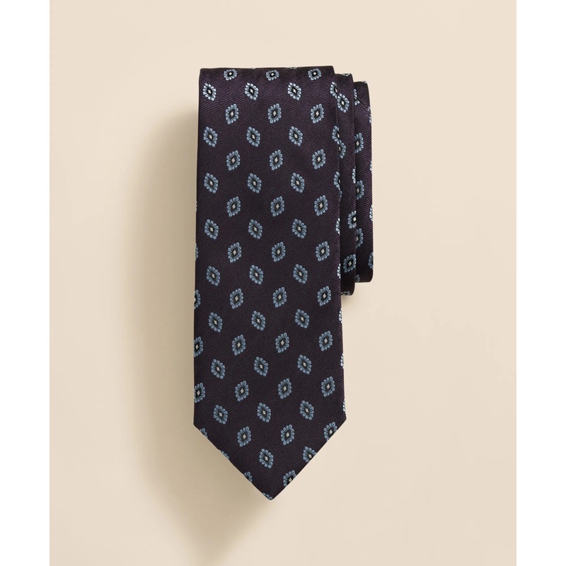 Silk Spaced Flower Tie