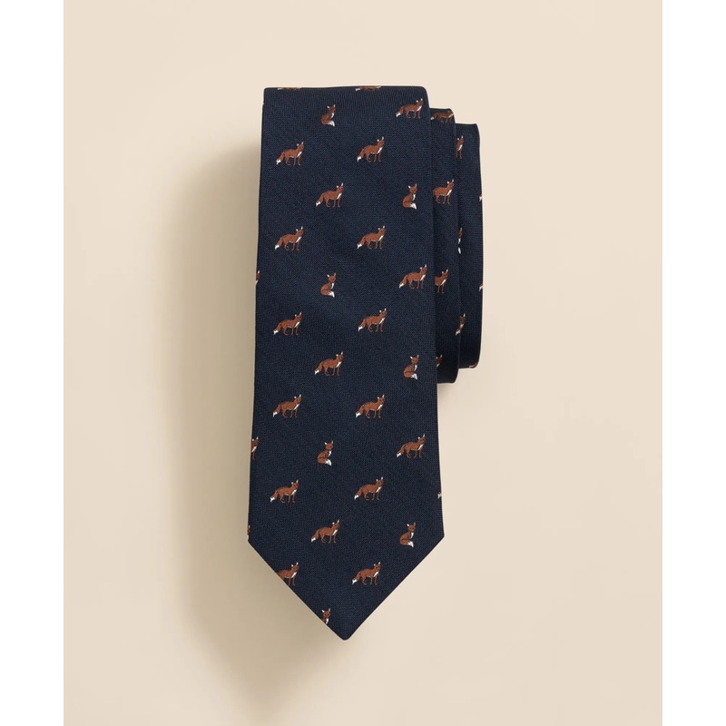 Wool-Silk Fox Tie