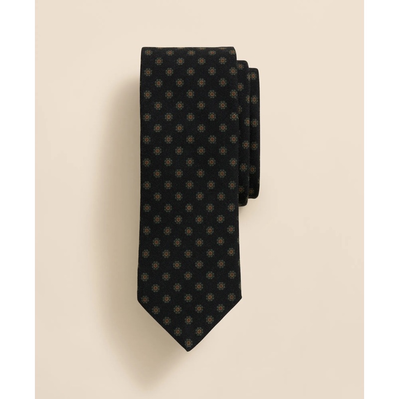 Wool Small Flower Tie