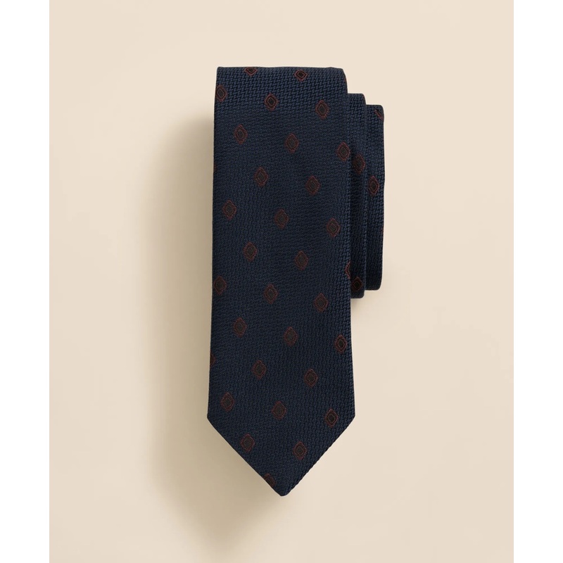 Wool Textured Geometric Tie