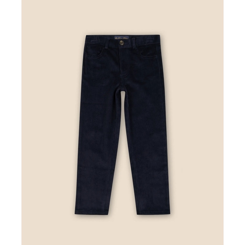 Boys Cotton Five Pocket Corduroy Pants