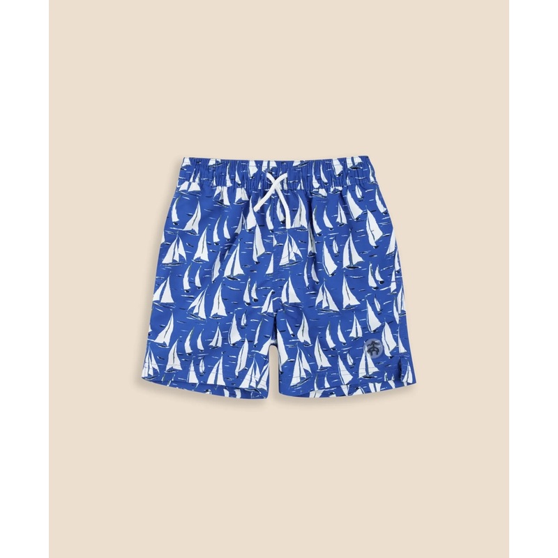 Boys Sailboat Swim Trunks