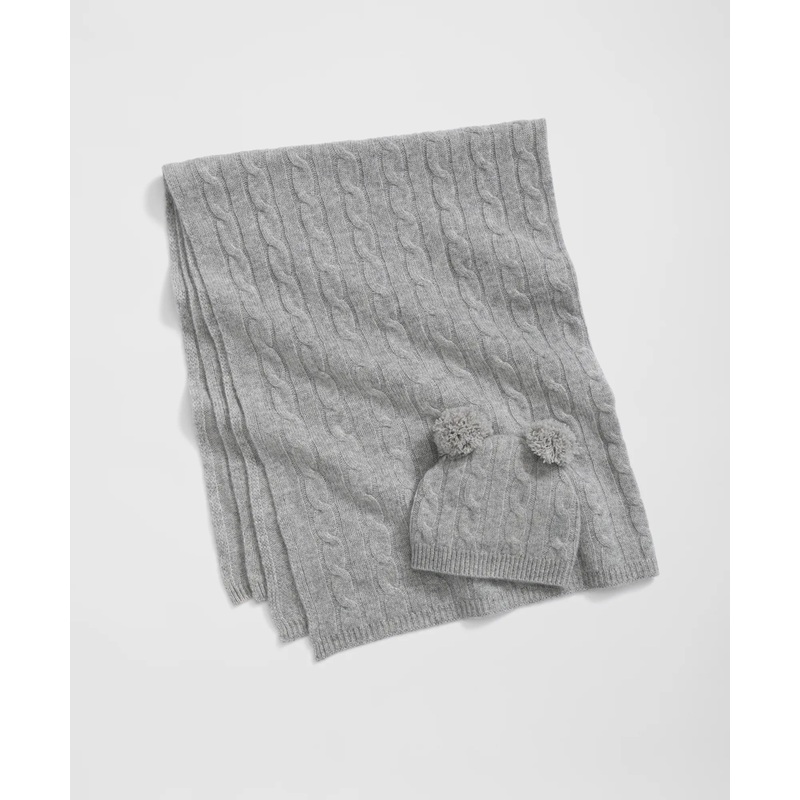 Cashmere Baby Blanket & Beanie Gift Set