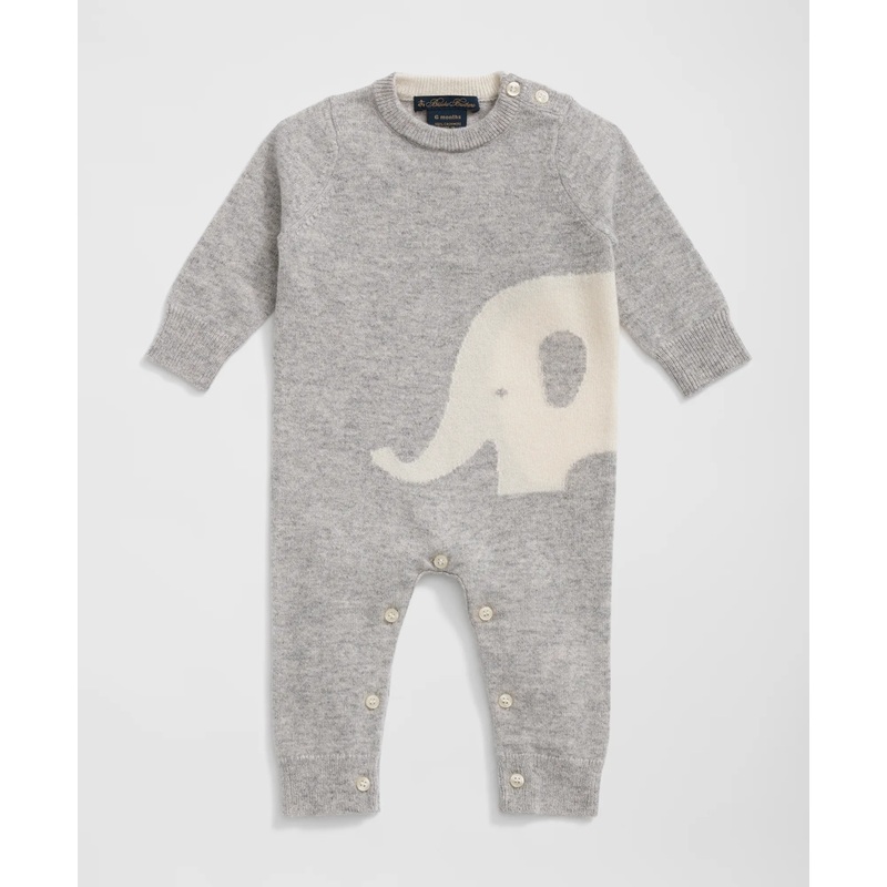 Cashmere Elephant Onesie