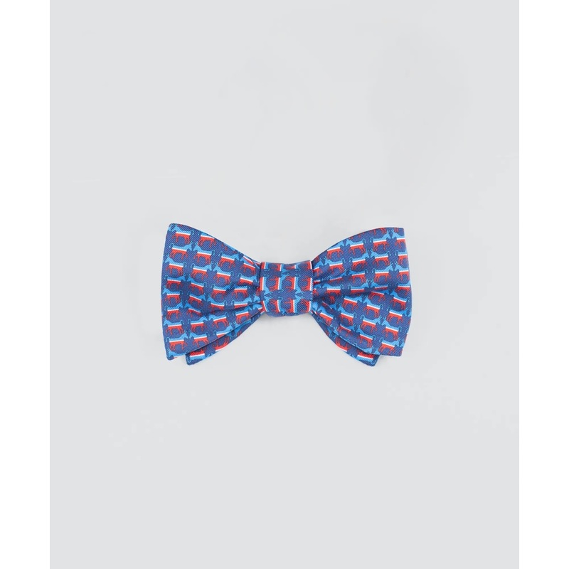 Donkey-Patterned Bow Tie