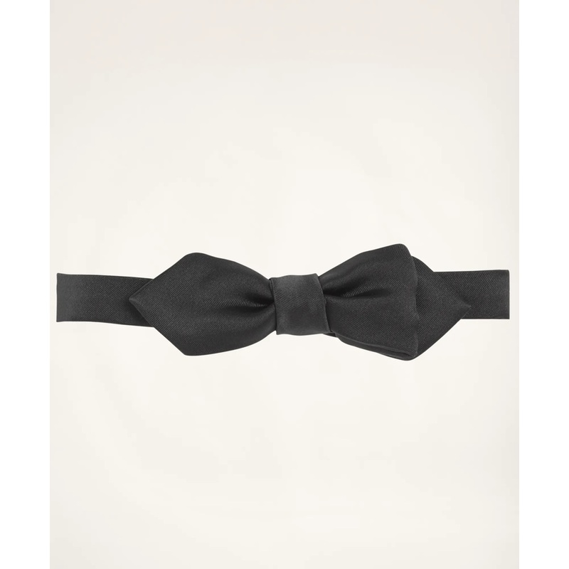 Formal Satin Pointed End Bow Tie