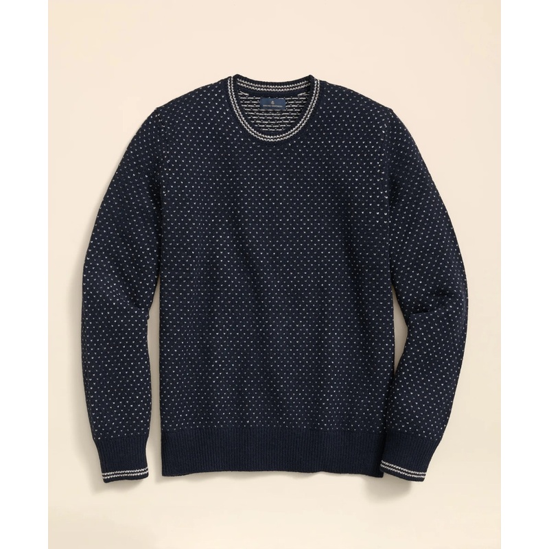 Merino-Wool Blend 1818 Dot Sweater