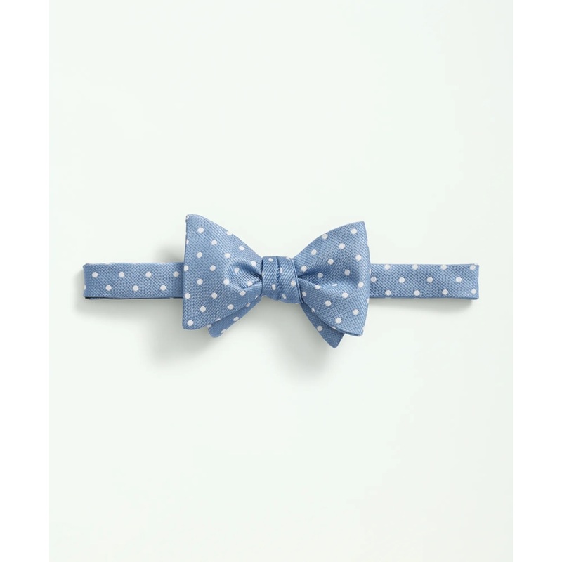 Silk Dot Bow Tie