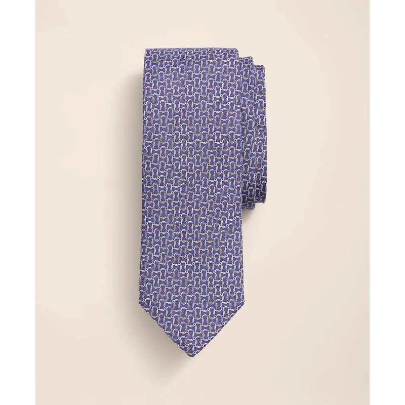 Silk Oval Motif Tie